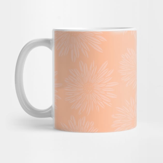 Gerbera Peachy by Sandra Hutter Designs